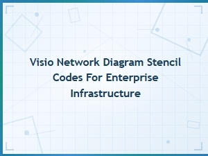 Visio Network Diagram Stencil Codes for Enterprise Infrastructure Systems
