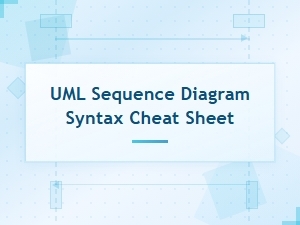 Uml Sequence Diagram Syntax Cheat Sheet and Markup Reference